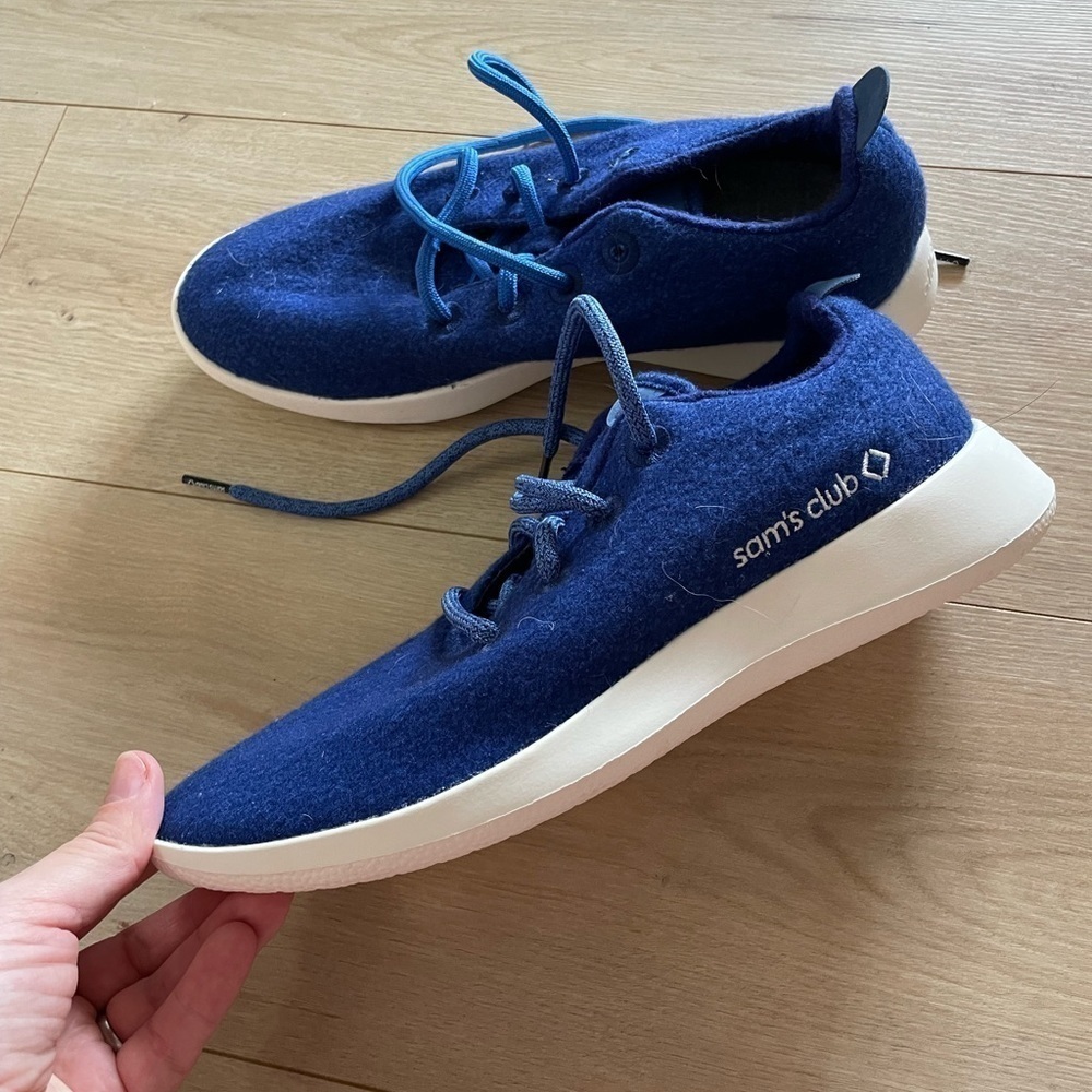 Allbirds Sams Club Exclusive Wool Blue Shoes Limited Edition - men’s 9